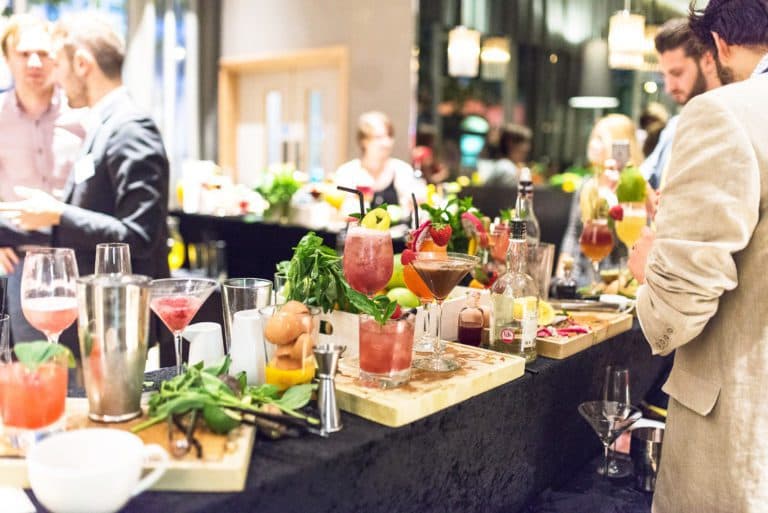 class cocktail bachelor party