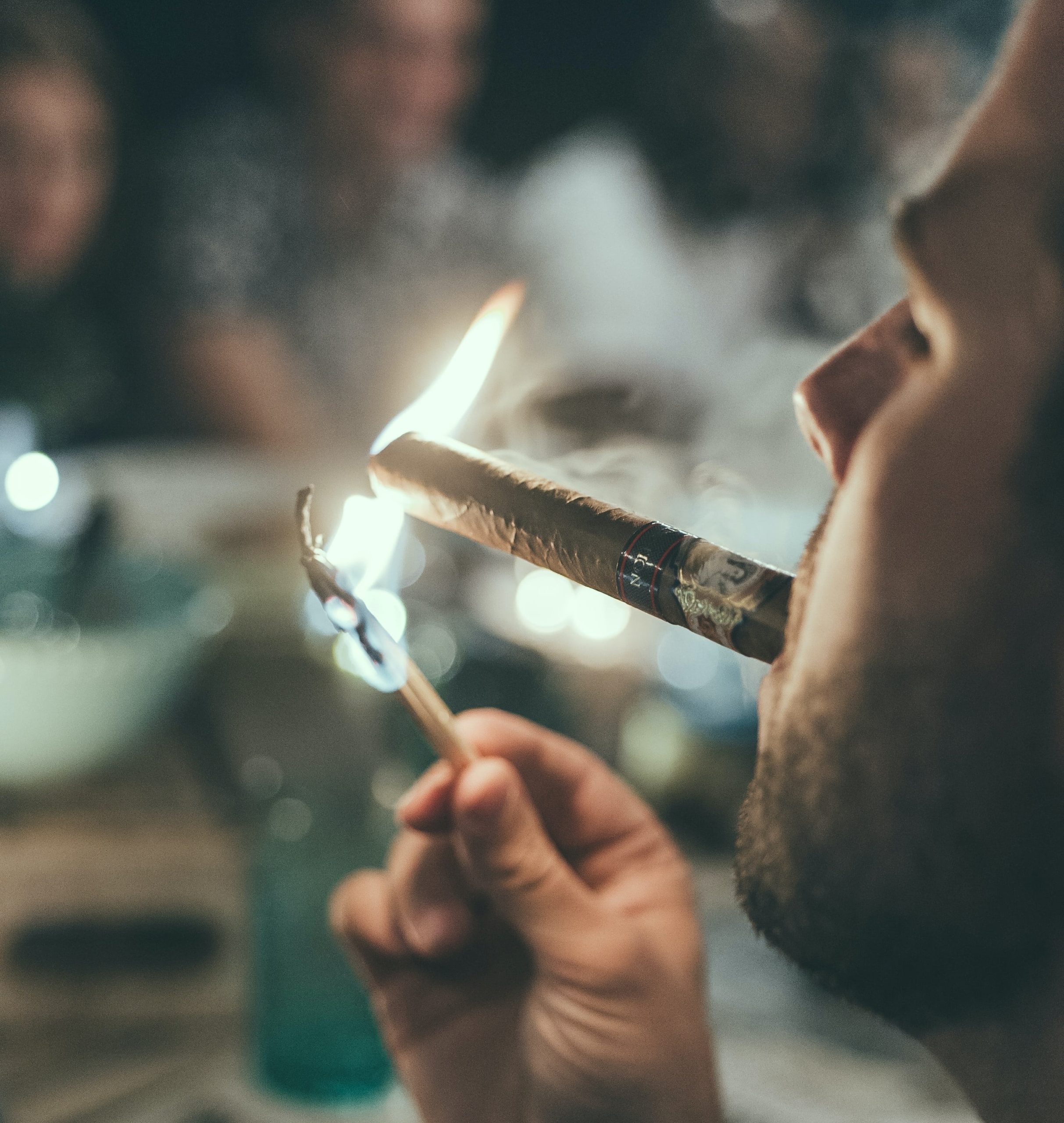 whisky and cigar lounge