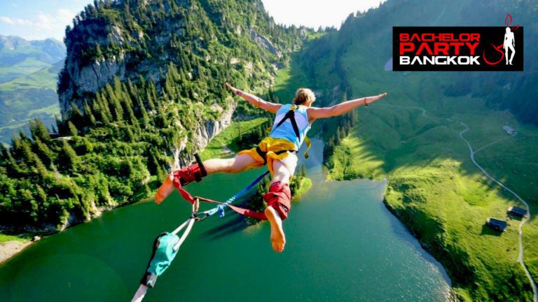 bungee jumping in Thailand