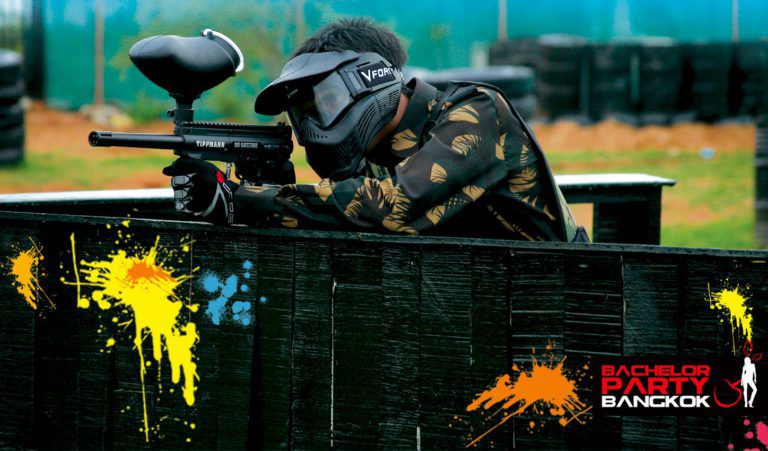 bachelor party paintball