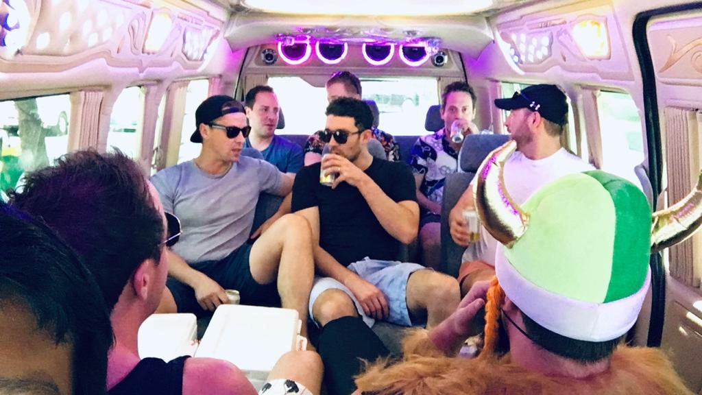 Funky minivan Experience Bangkok Bachelor